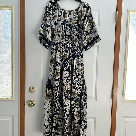 Lovely! Free People Dixie Floral Print Maxi Dress, NEW size xs - Picture 5 of 9